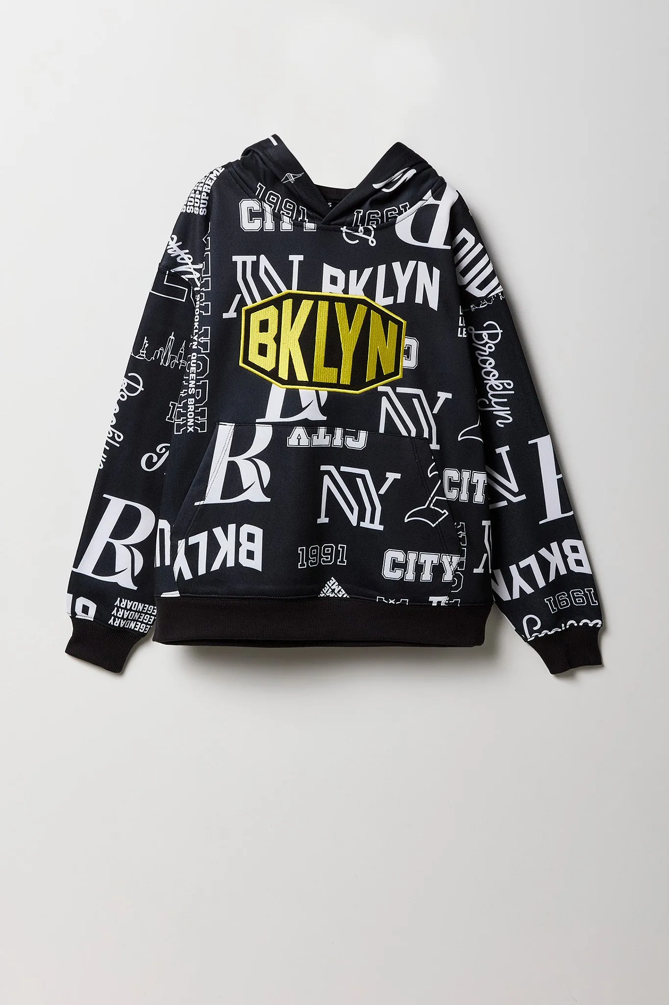 Boys Graffiti Print Hoodie sold by Urban Planet