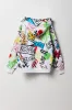 Haut à capuchon avec imprimé de graffitis pour garçon sold by Urban Planet
