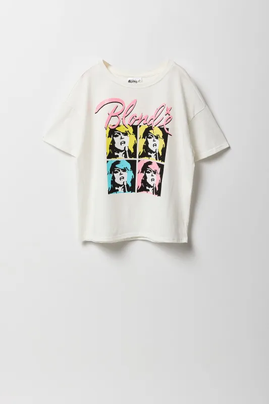 Girls Blondie Graphic Oversized T-Shirt sold by Urban Planet