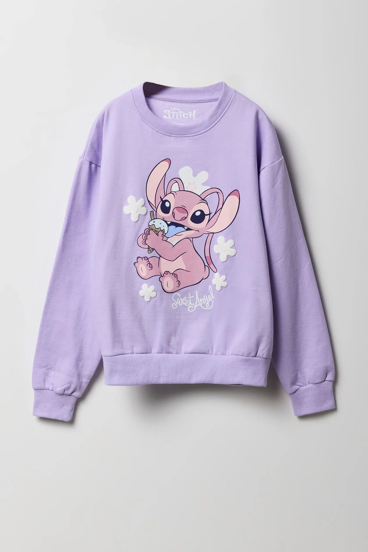 Girls Sweet Angel Graphic Sweatshirt sold by Urban Planet