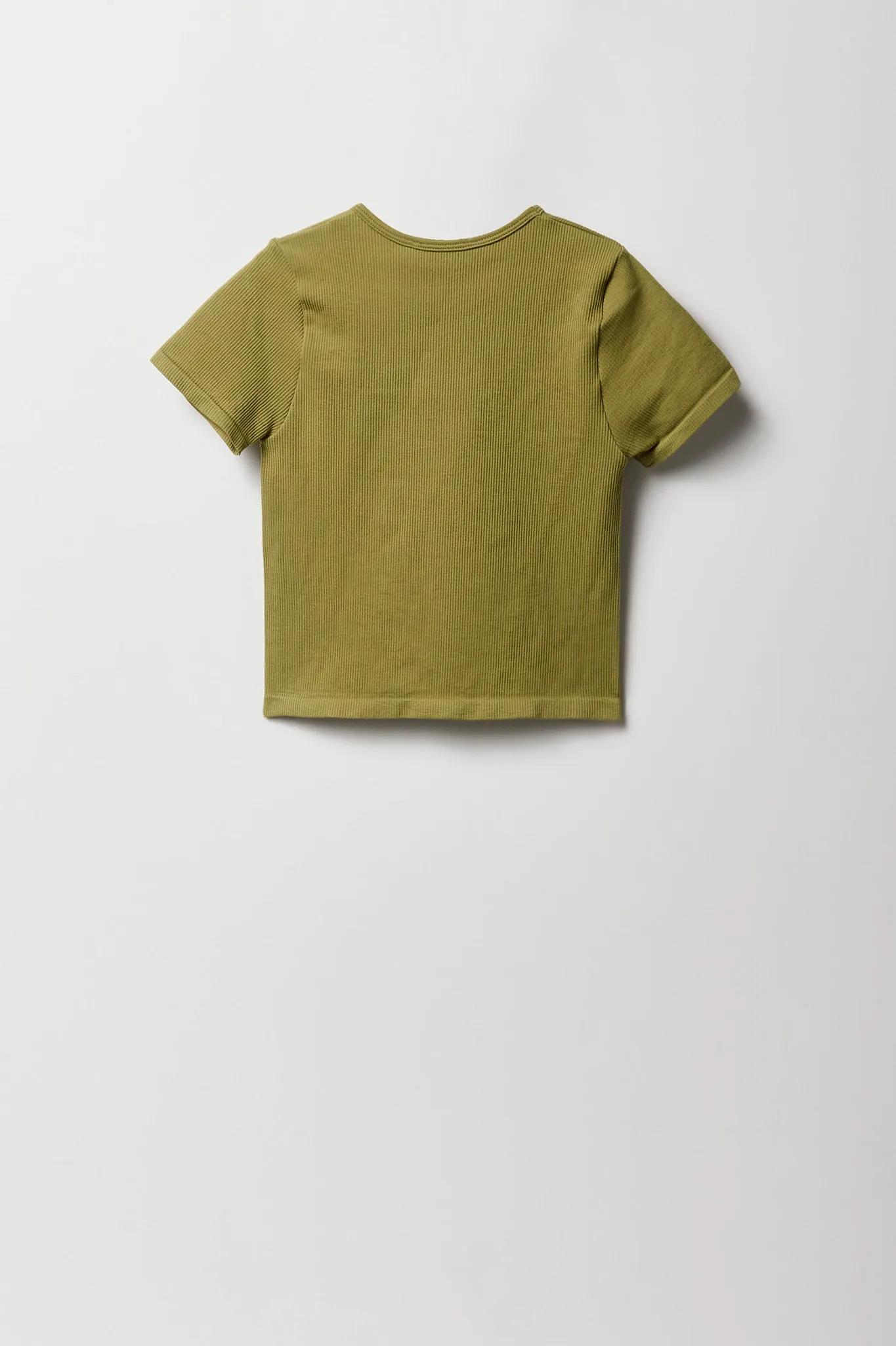 T-shirt côtelé sans couture pour fille sold by Urban Planet product image thumbnail 4