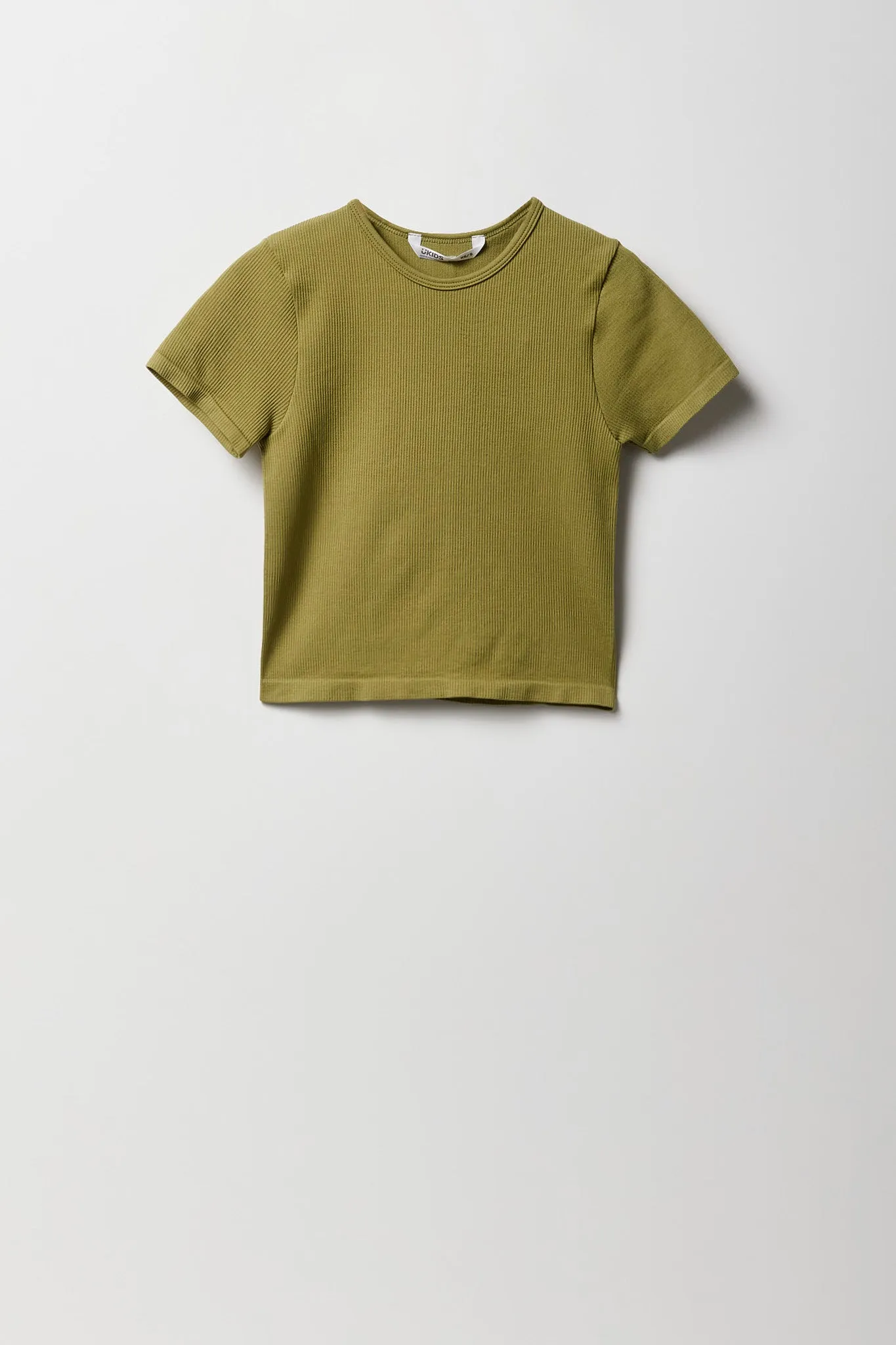 T-shirt côtelé sans couture pour fille sold by Urban Planet product image thumbnail 3