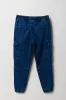 Boys Denim Cargo Pocket Jogger sold by Urban Planet