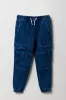 Boys Denim Cargo Pocket Jogger sold by Urban Planet