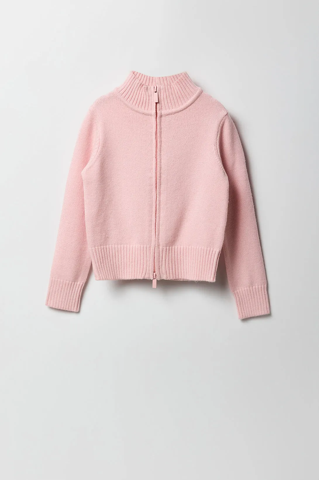 Chandail à col châle avec fermeture à glissière pour fille sold by Urban Planet product image thumbnail 5