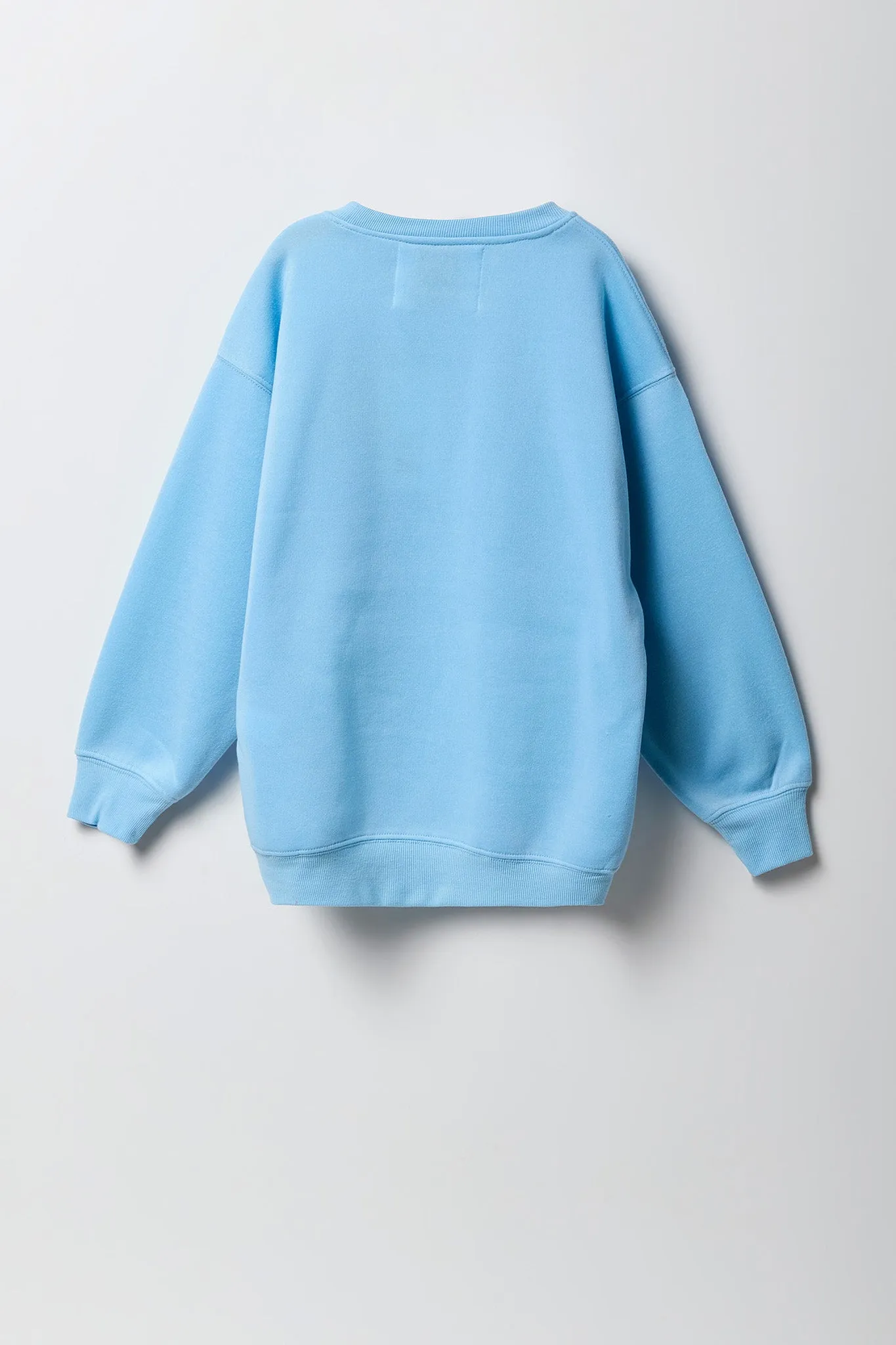 Girls Oversized Graphic Fleece Sweatshirt sold by Urban Planet product image thumbnail 2