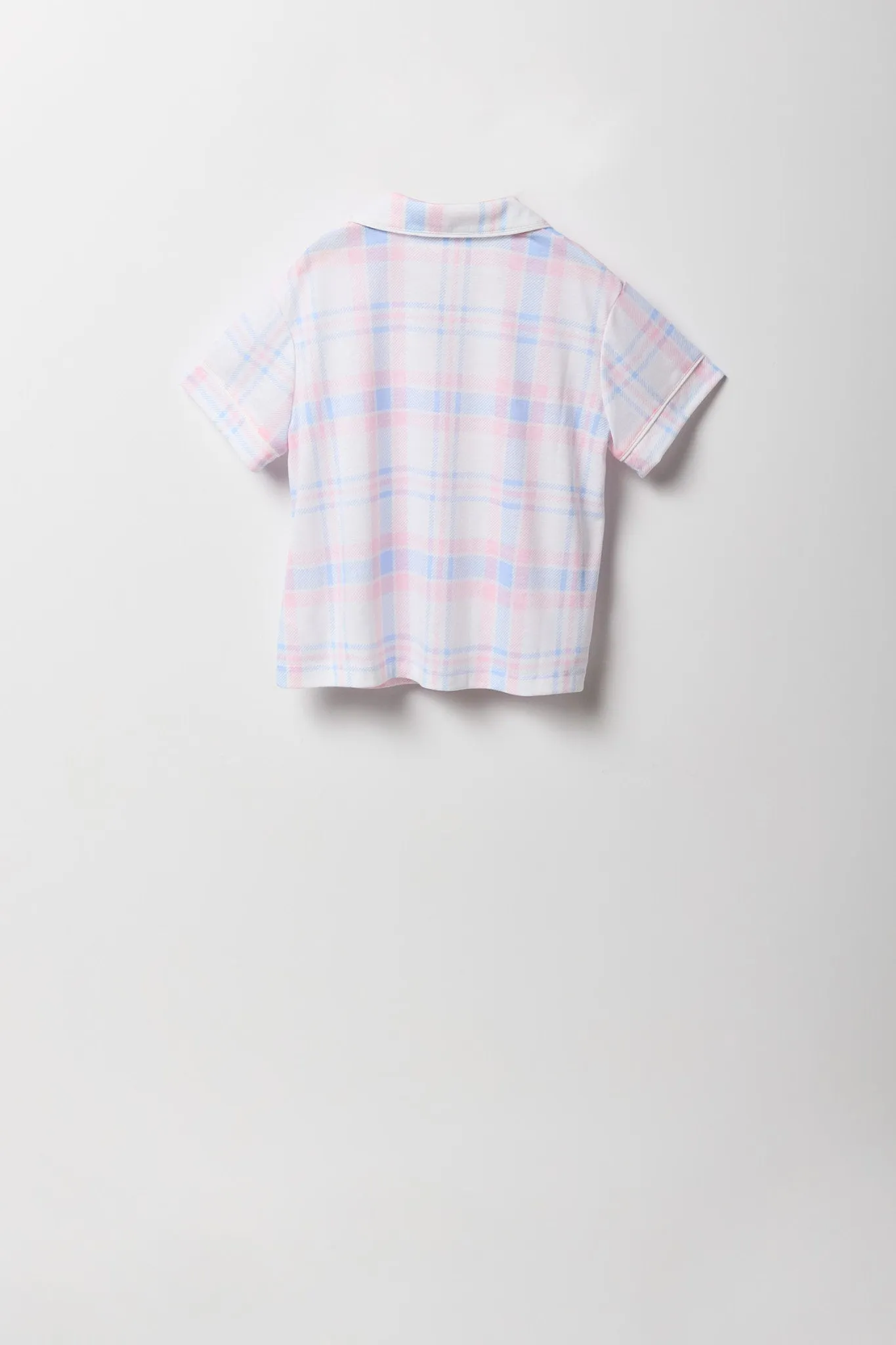 Ensemble pyjama avec haut boutonné et pantalon imprimé pour fille sold by Urban Planet product image thumbnail 3