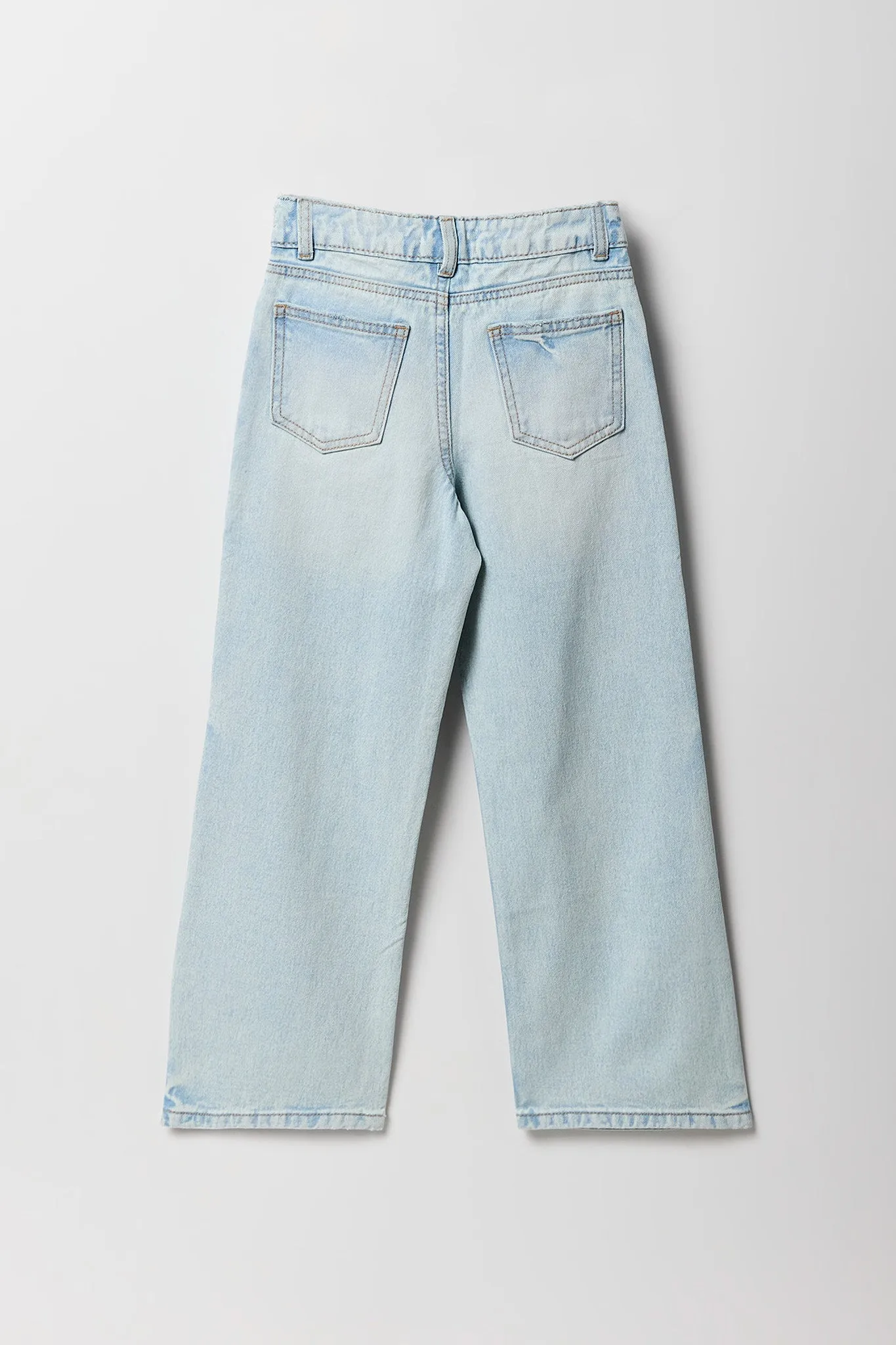 Girls Distressed Wide Leg Jean sold by Urban Planet product image thumbnail 4