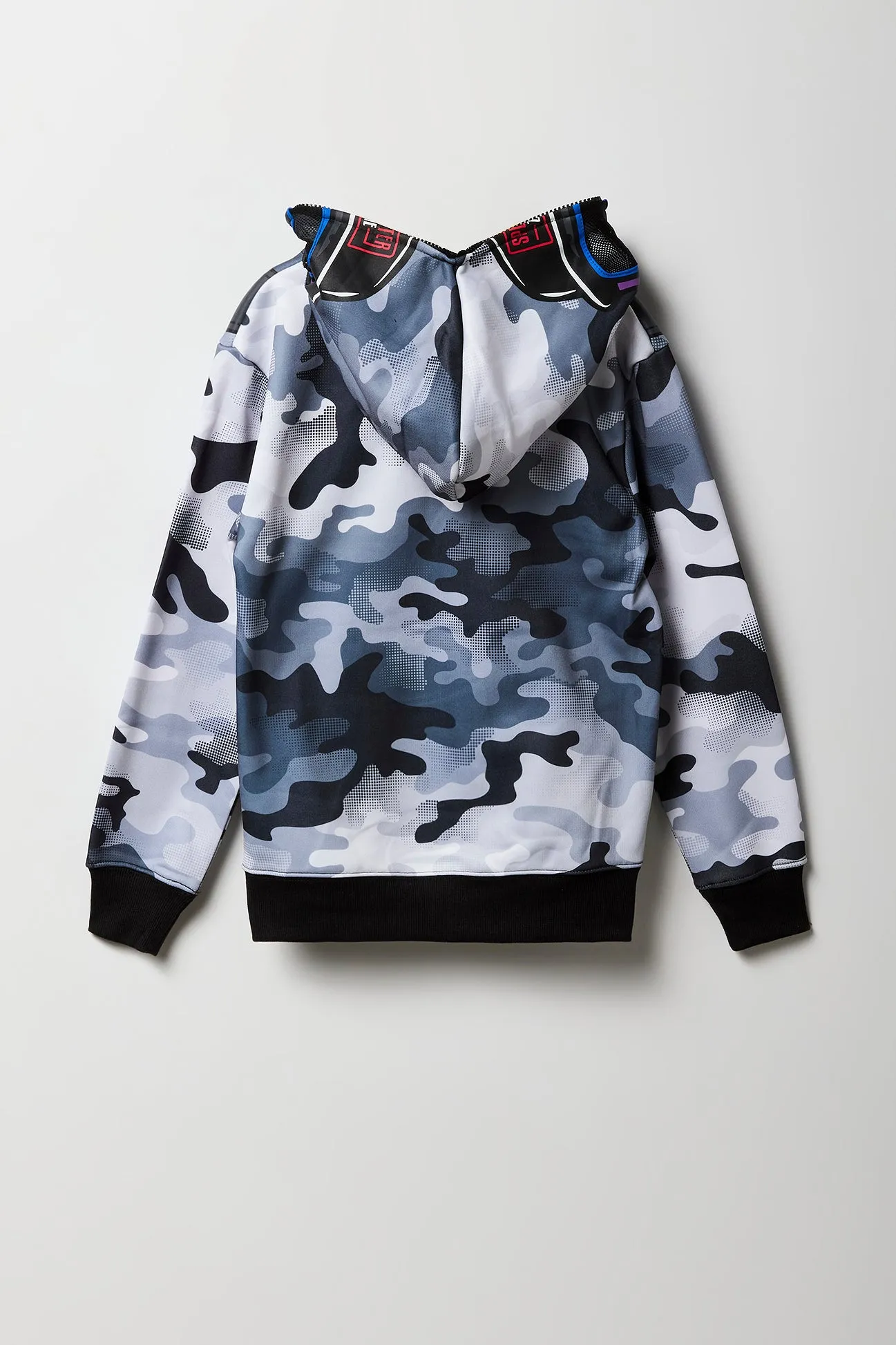 Boys Paintball Pro Full Zip Fleece Hoodie sold by Urban Planet product image thumbnail 3