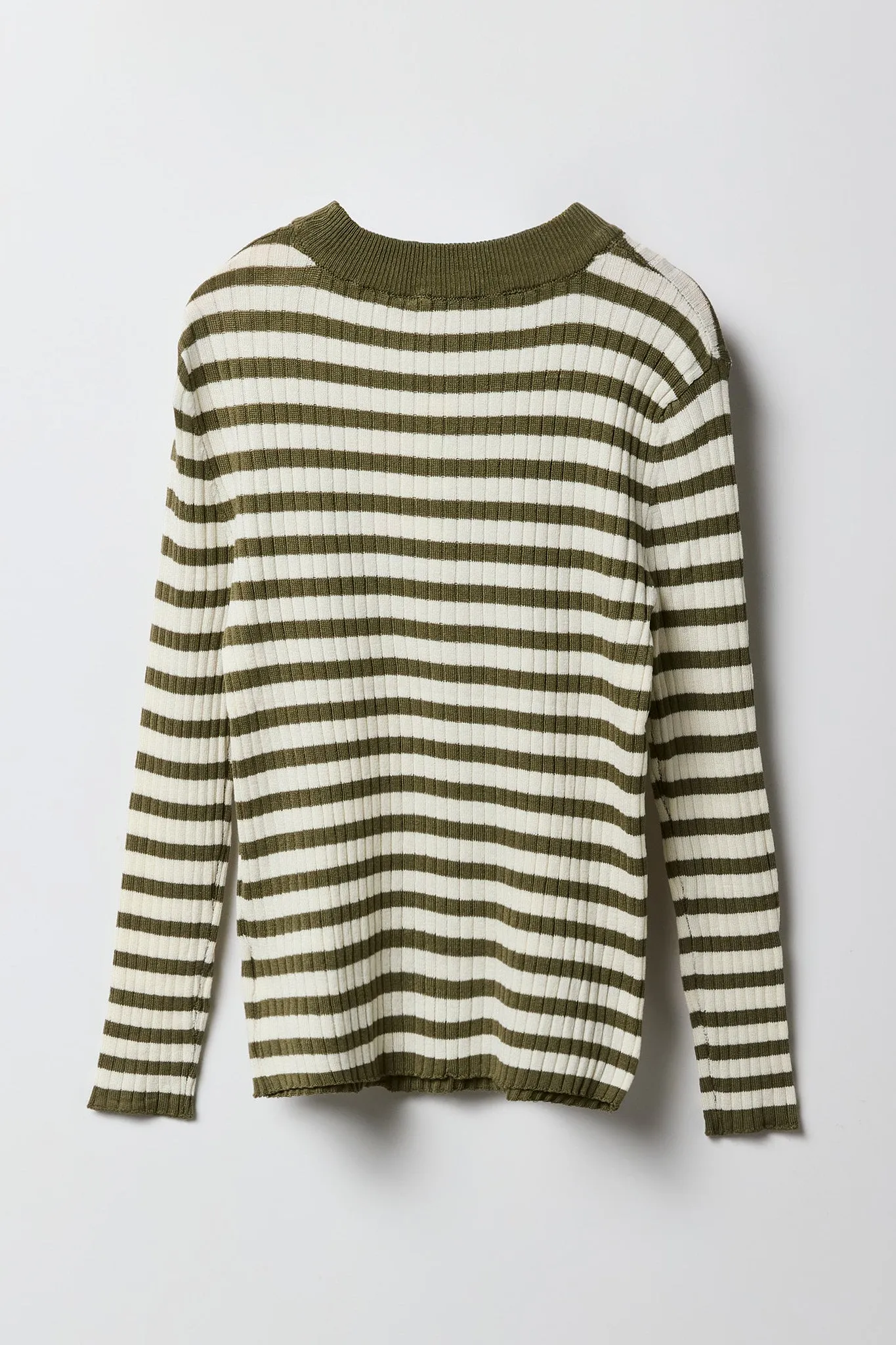 Chandail en tricot côtelé rayé pour filles sold by Urban Planet product image thumbnail 2