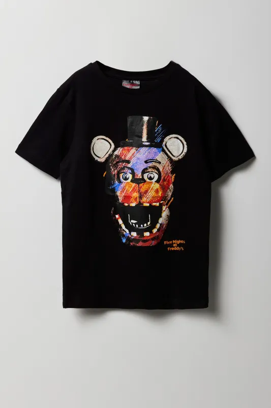 T-shirt à imprimé Freddy Fazbear pour garçons sold by Urban Planet
