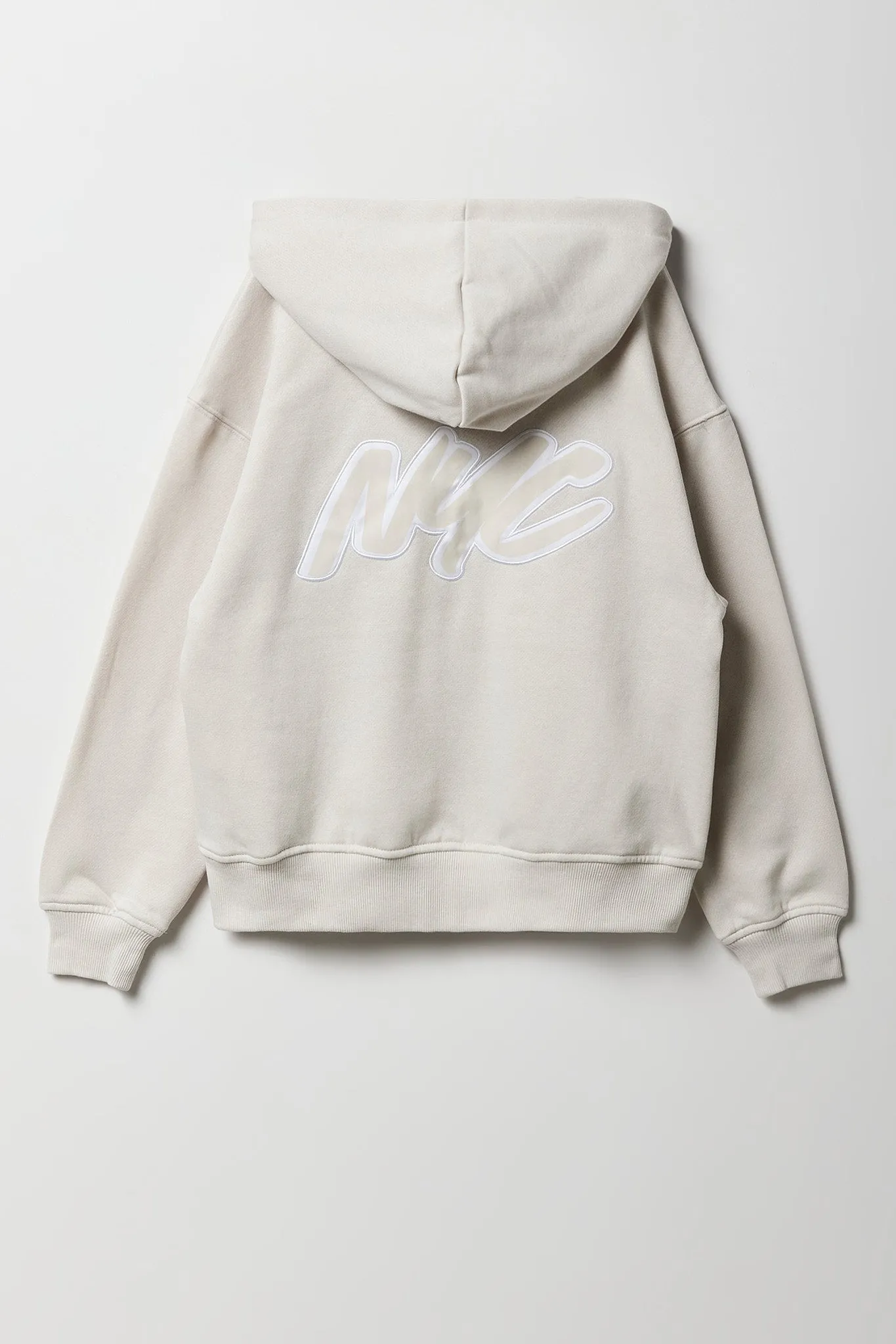 Boys Legend Embroidered Zip-Up Fleece Hoodie sold by Urban Planet product image thumbnail 3