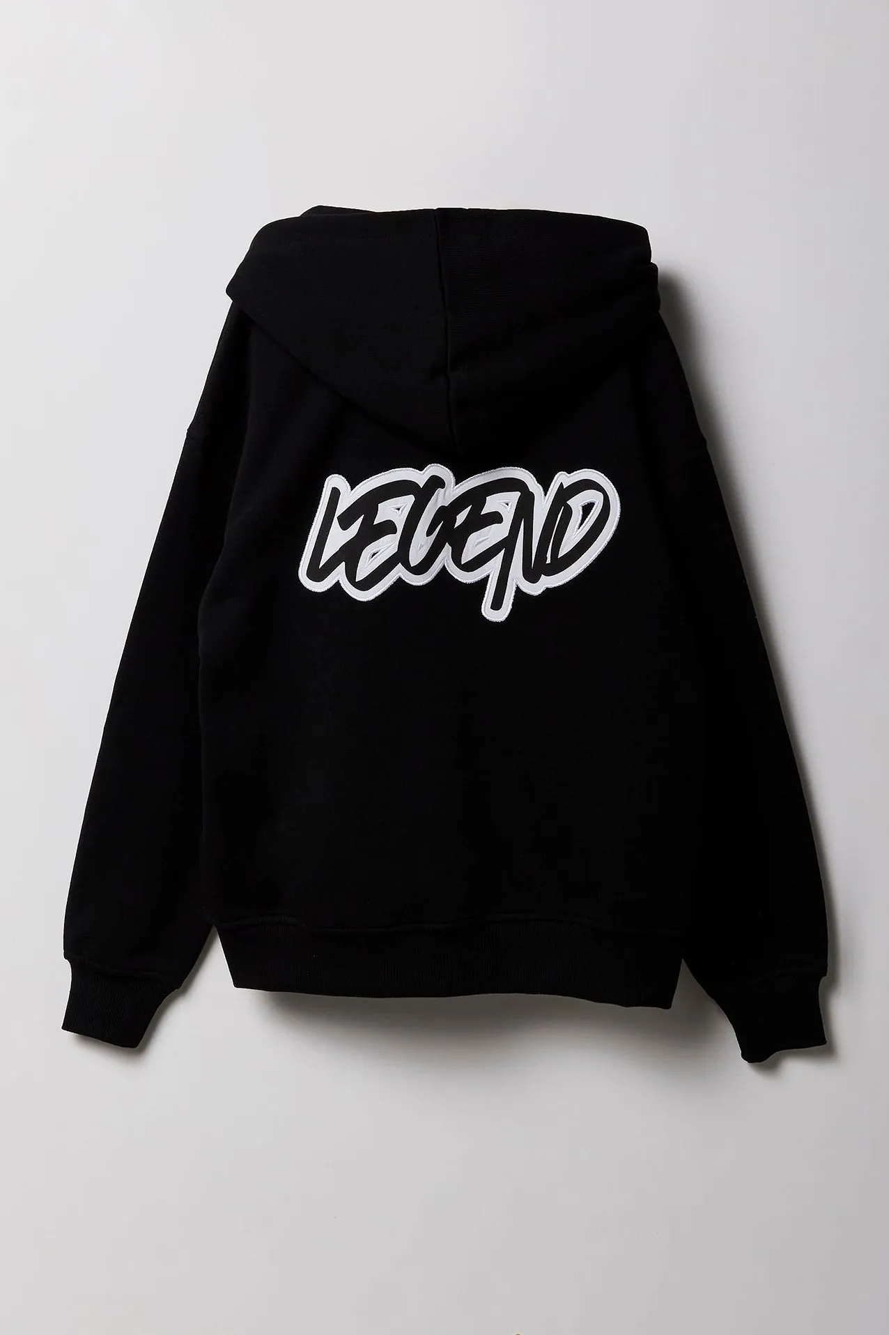 Haut à capuchon en molleton avec glissière à broderie Legend pour garçons sold by Urban Planet product image thumbnail 5