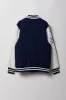 Boys Chenille Embroidered Fleece Varsity Jacket sold by Urban Planet
