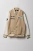 Boys Chenille Embroidered Fleece Varsity Jacket sold by Urban Planet