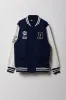 Boys Chenille Embroidered Fleece Varsity Jacket sold by Urban Planet