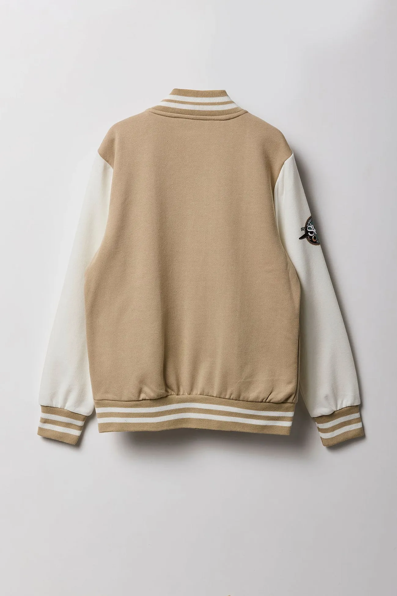 Blouson collégien en molleton à broderie en chenille pour garçons sold by Urban Planet product image thumbnail 2