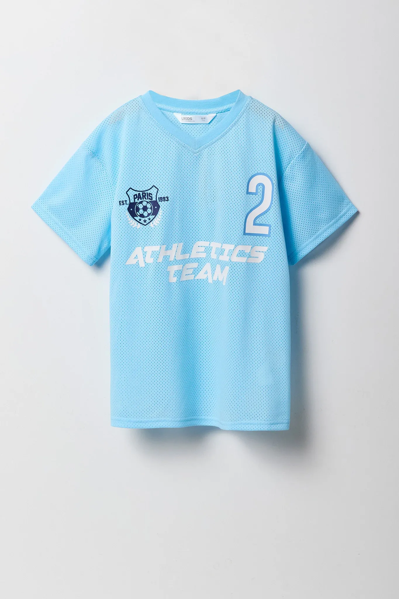 Girls Graphic Mesh Jersey sold by Urban Planet product image thumbnail 5