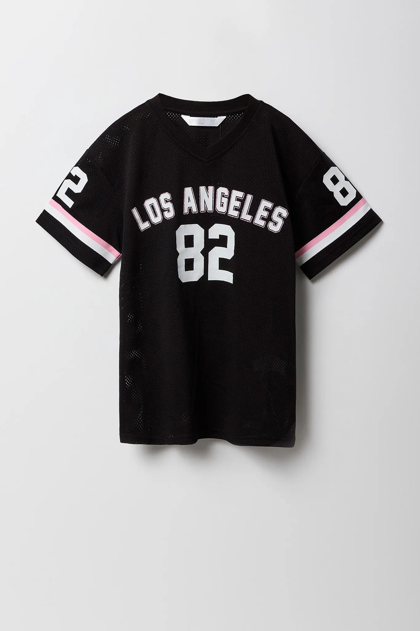 Girls Graphic Mesh Jersey sold by Urban Planet