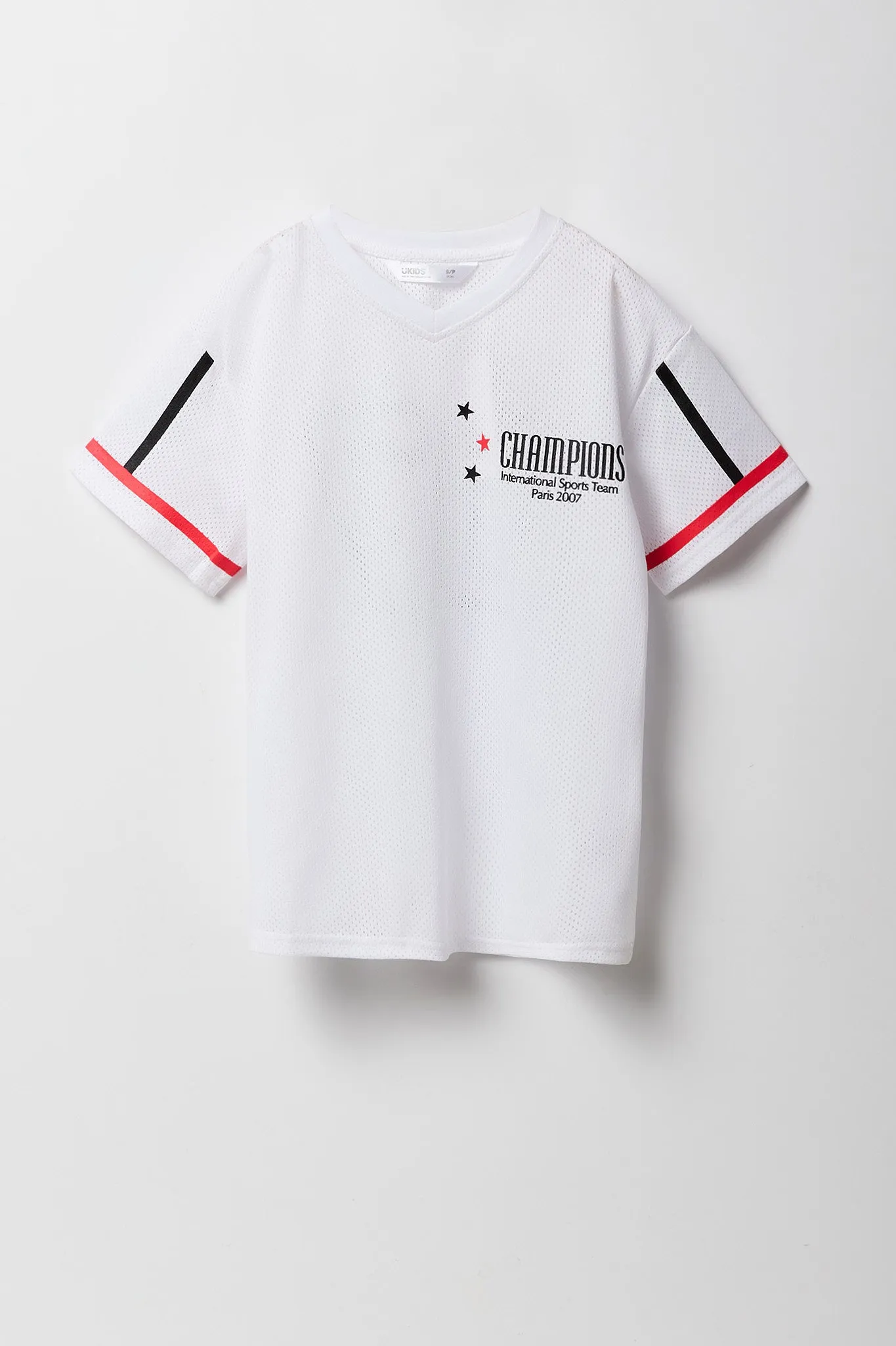 Jersey en filet à imprimé pour filles sold by Urban Planet product image thumbnail 3