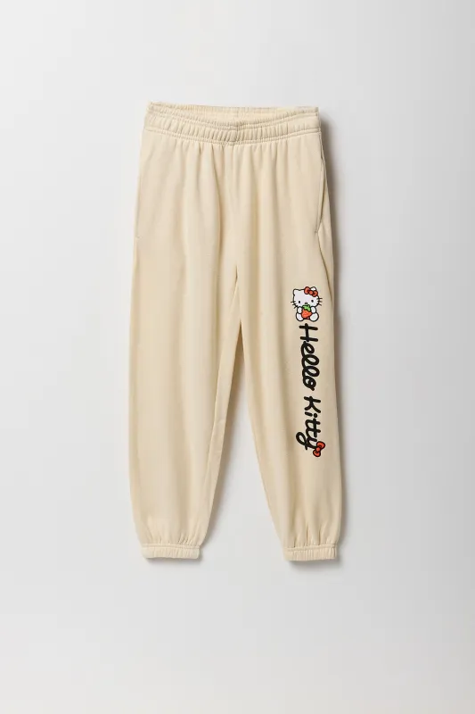 Jogger en molleton à imprimé Hello Kitty pour fille sold by Urban Planet