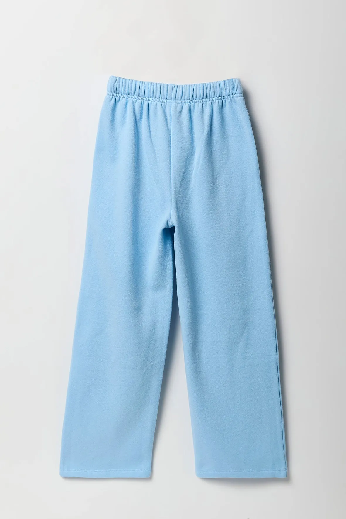 Girls Wide Leg Fleece Sweatpant sold by Urban Planet product image thumbnail 2