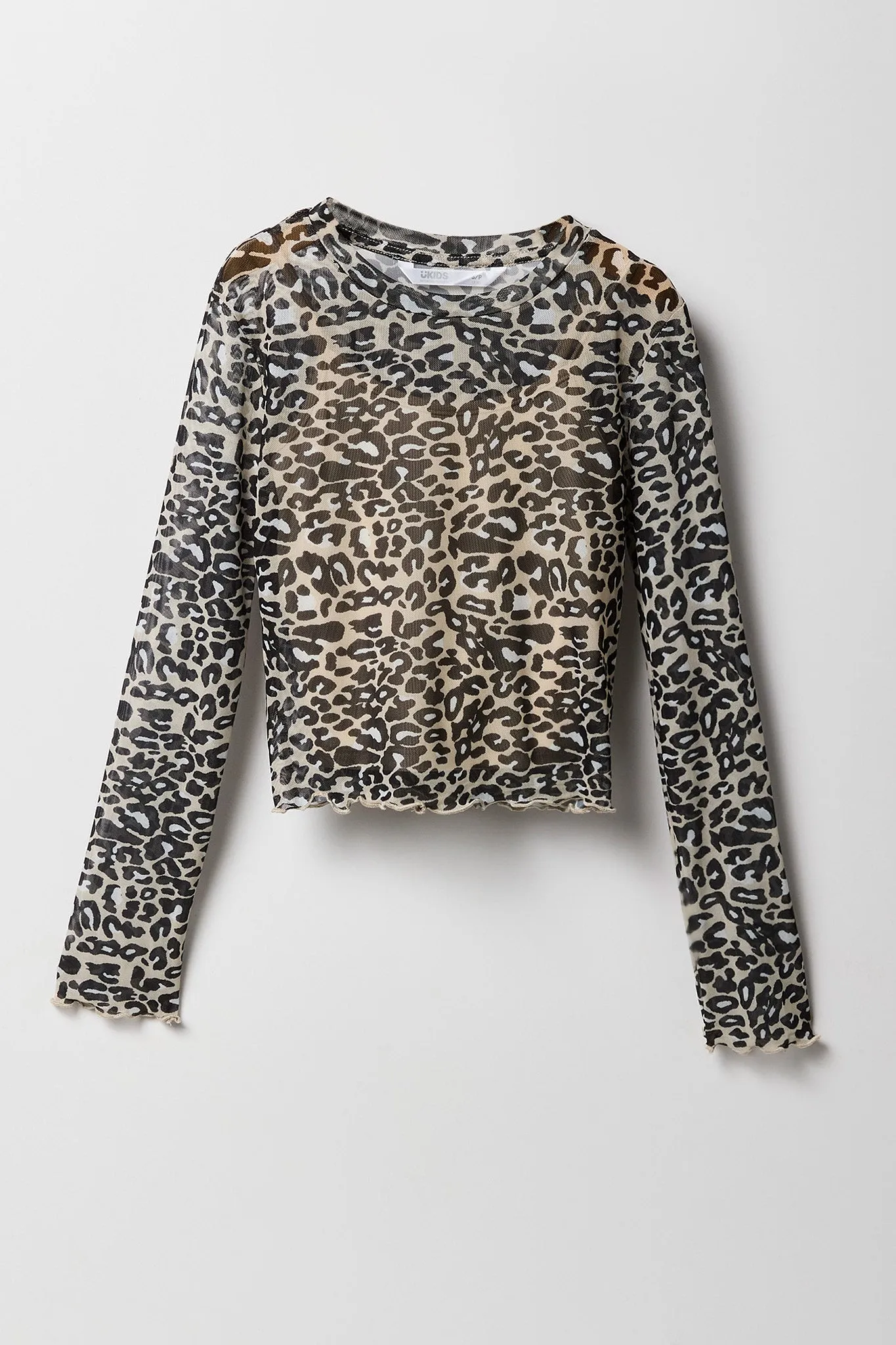 Ensemble ave haut à manches longues et camisole en filet pour fille sold by Urban Planet