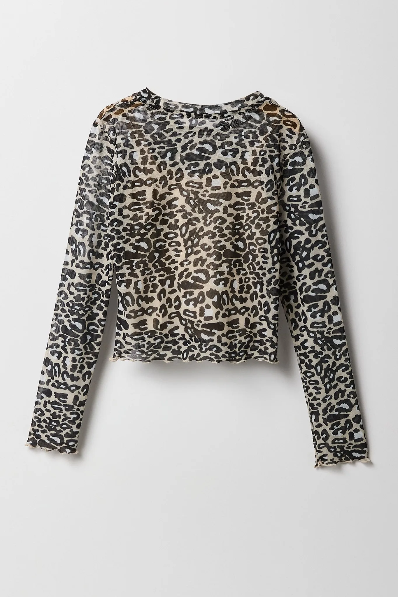 Ensemble ave haut à manches longues et camisole en filet pour fille sold by Urban Planet product image thumbnail 2