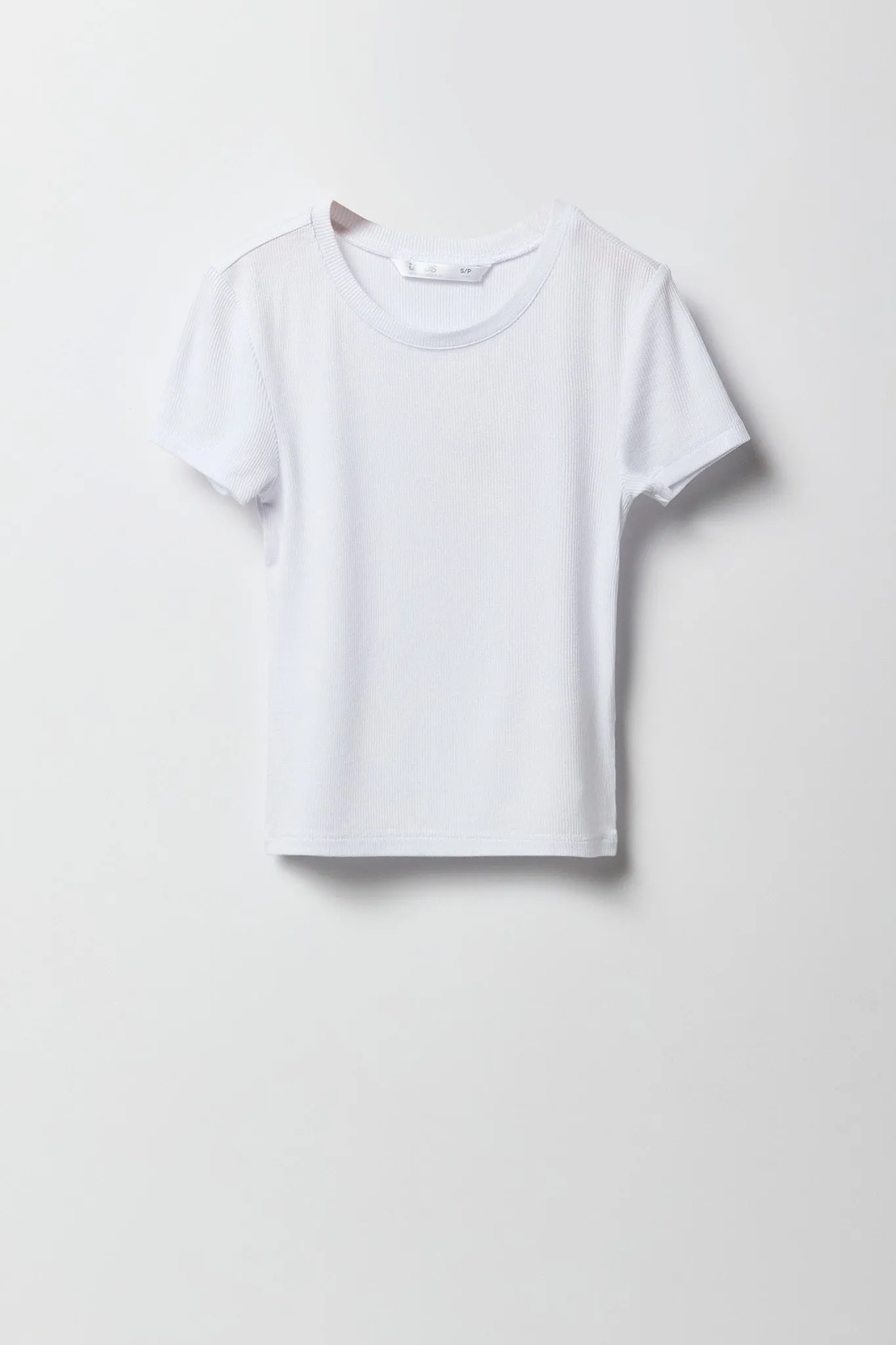 T-shirt ultracourt côtelé pour fille sold by Urban Planet product image thumbnail 5