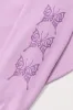 Haut à capuchon en molleton avec motif brodé pour fille sold by Urban Planet