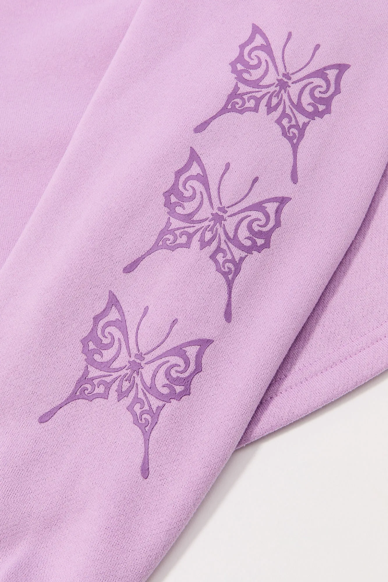 Haut à capuchon en molleton avec motif brodé pour fille sold by Urban Planet product image thumbnail 3