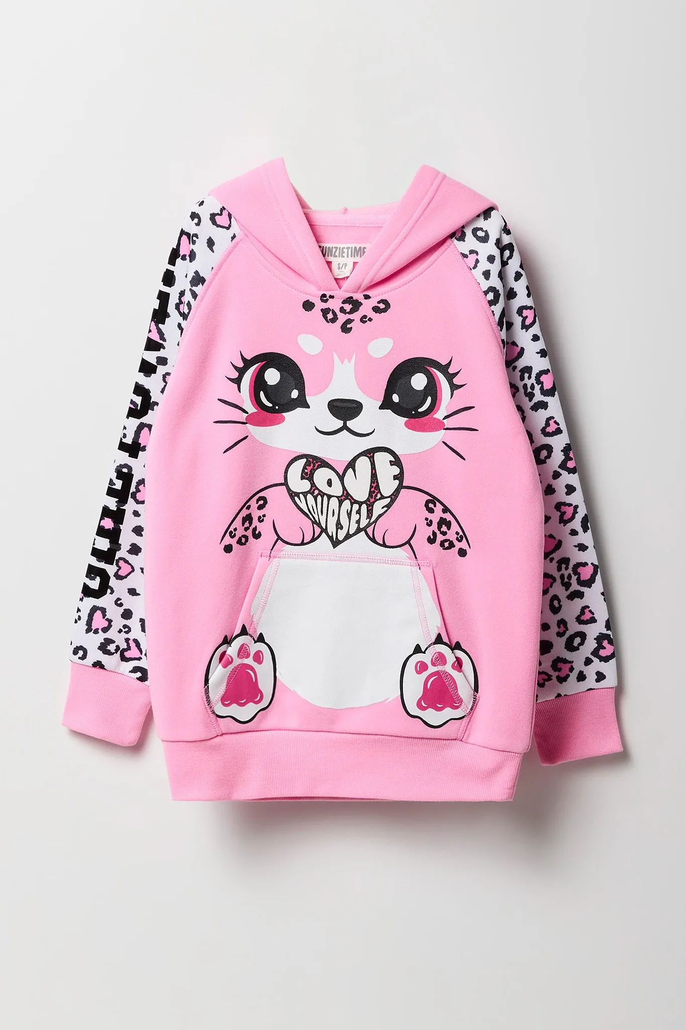 Girls Cheetah Character Hoodie sold by Urban Planet product image thumbnail 2