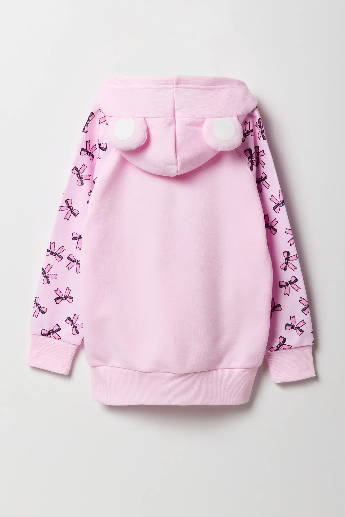 Haut à capuchon avec imprimé Panda Bow pour fille sold by Urban Planet product image thumbnail 3