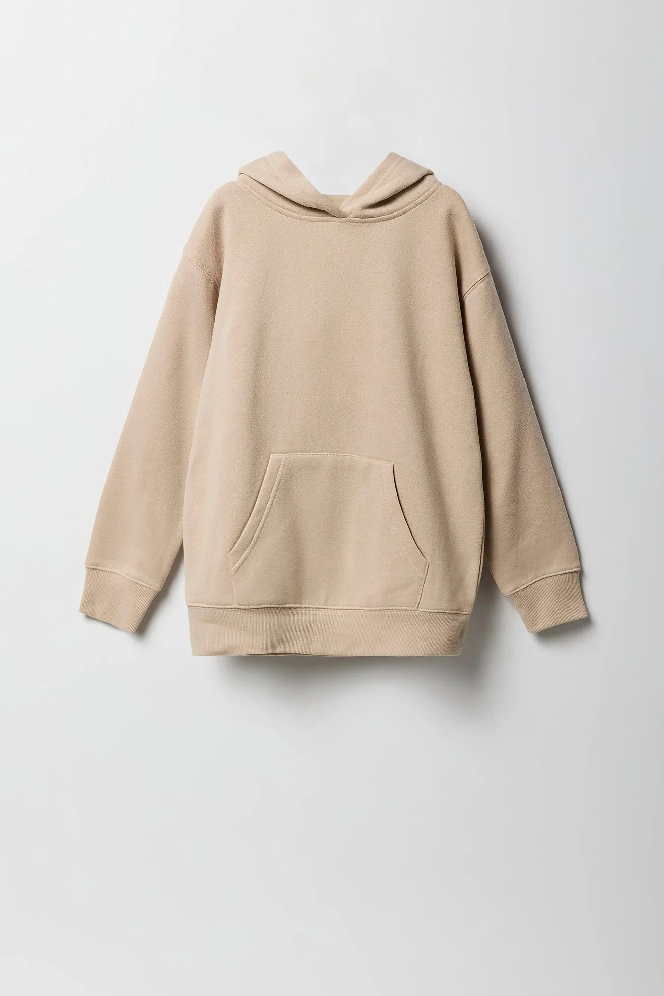 Girls Oversized Fleece Hoodie sold by Urban Planet product image thumbnail 3