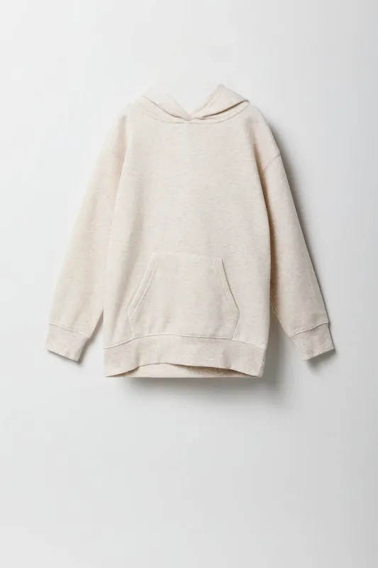Girls Oversized Fleece Hoodie sold by Urban Planet