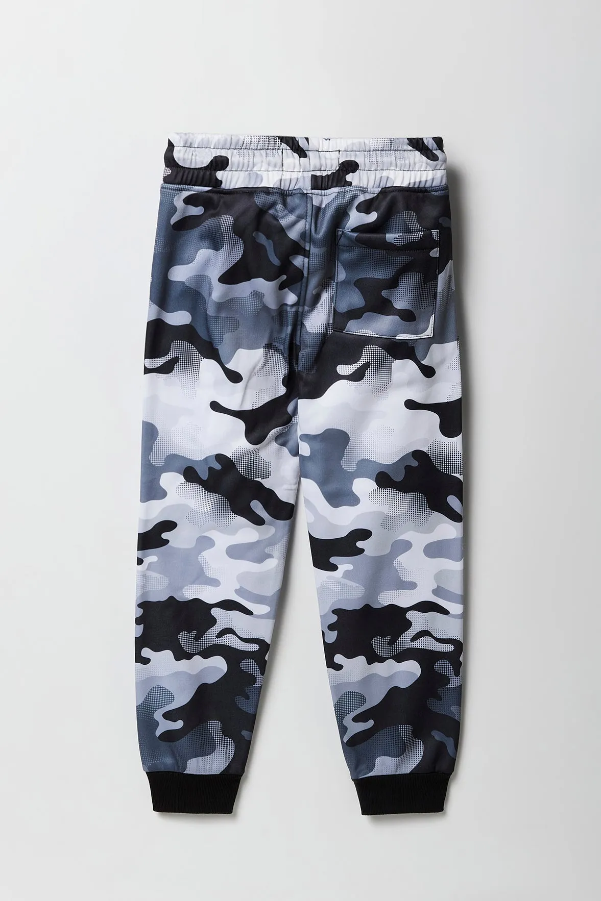 Boys Camo Print Fleece Jogger sold by Urban Planet product image thumbnail 2