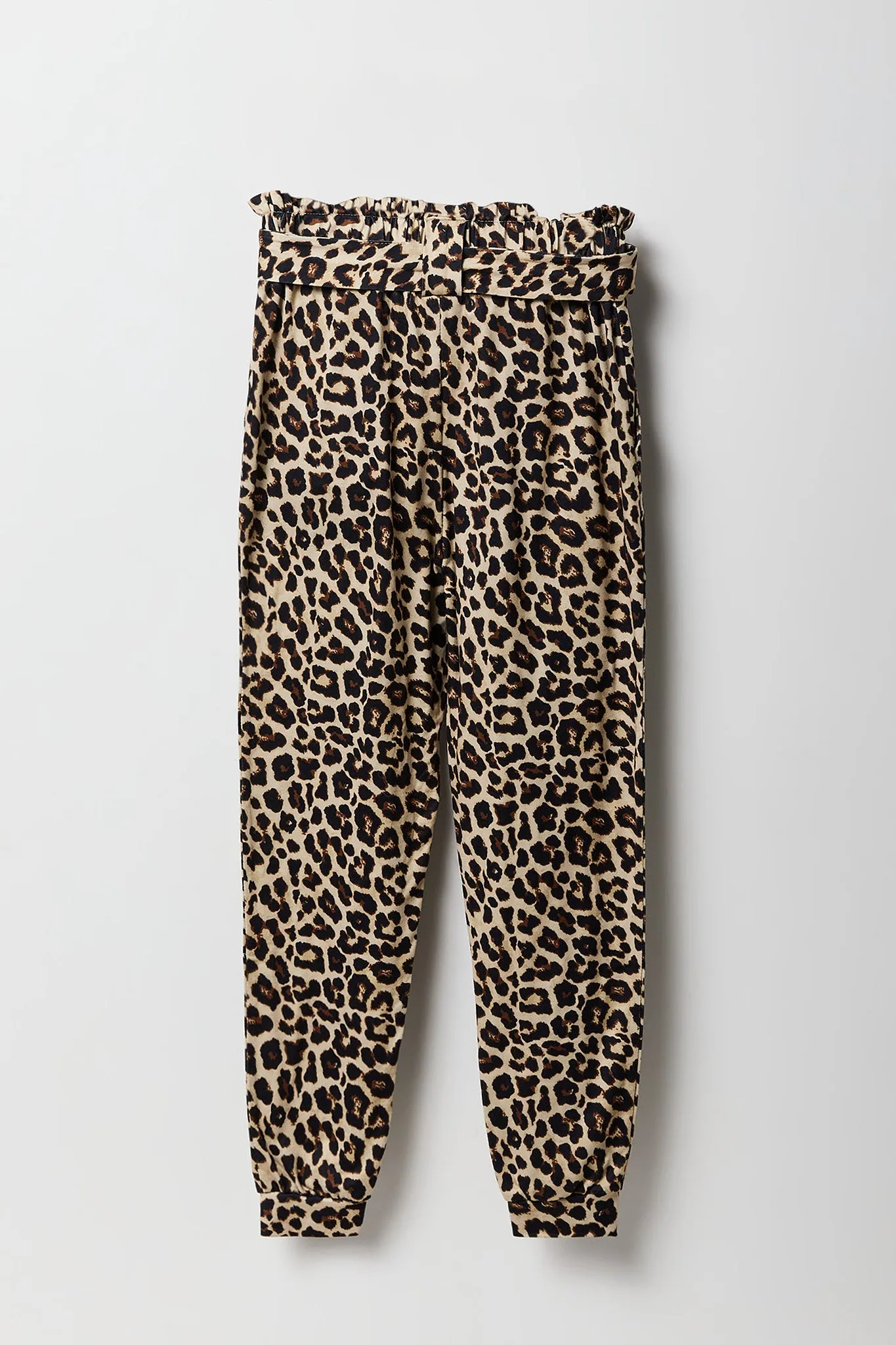 Jogger doux imprimé à taille cintrée pour fille sold by Urban Planet product image thumbnail 2