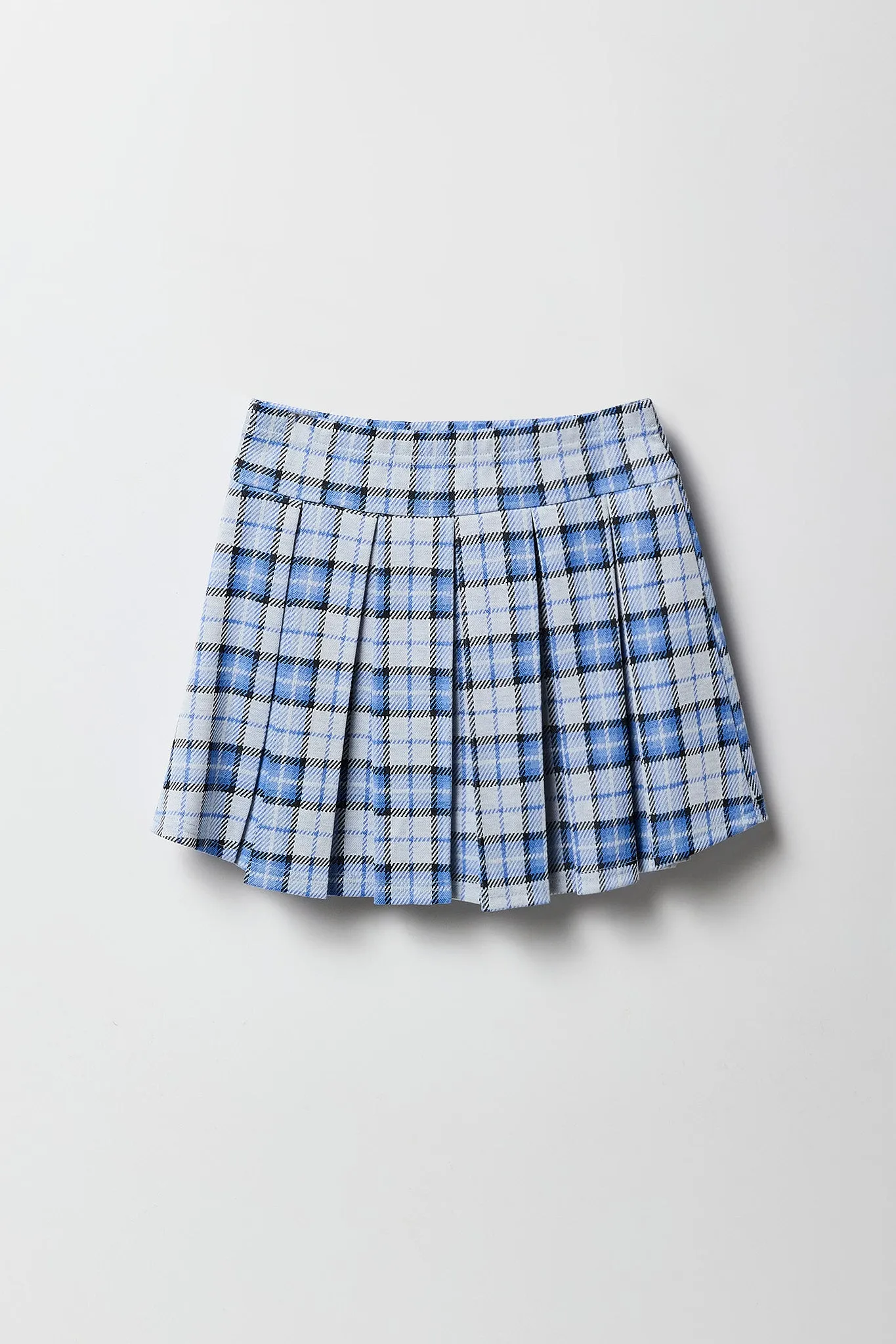Girls Jacquard Knit Pleated Skort sold by Urban Planet product image thumbnail 5