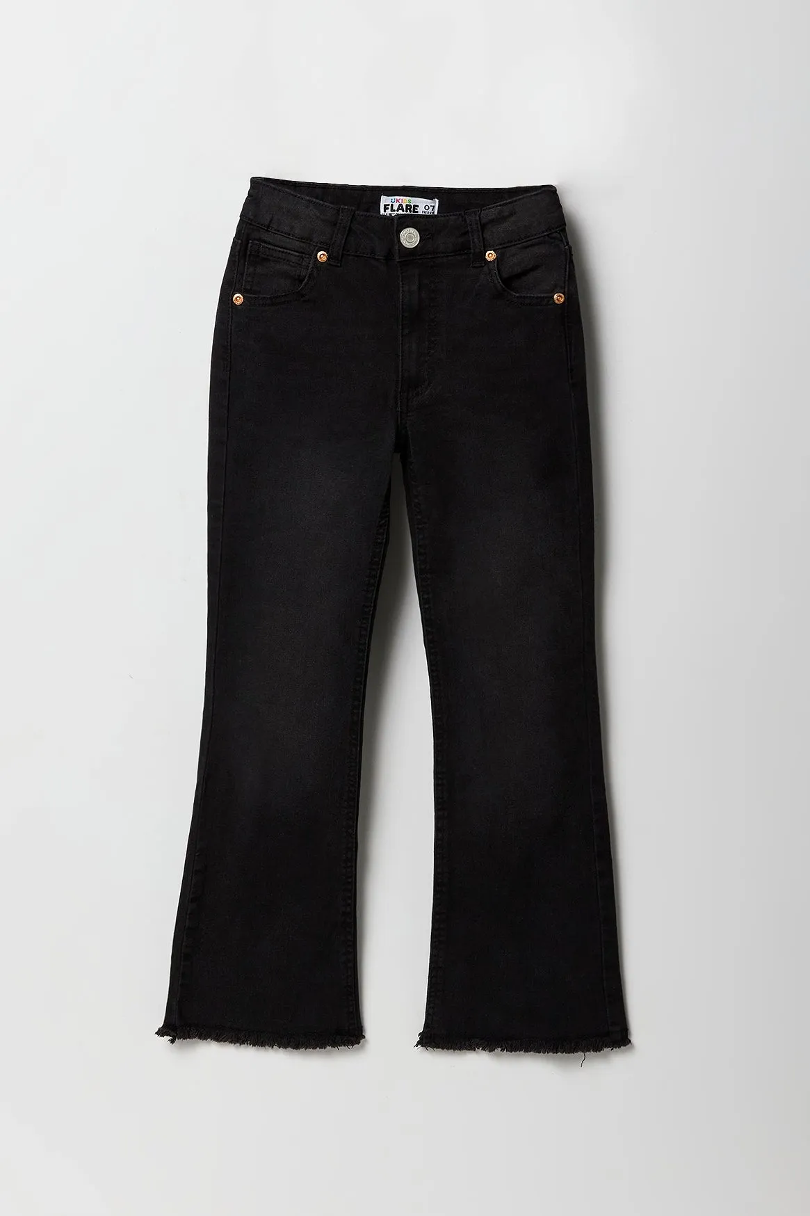 Girls Mid Rise Flare Jean sold by Urban Planet product image thumbnail 3