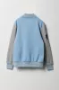 Boys City Graphic Fleece Varsity Jacket sold by Urban Planet