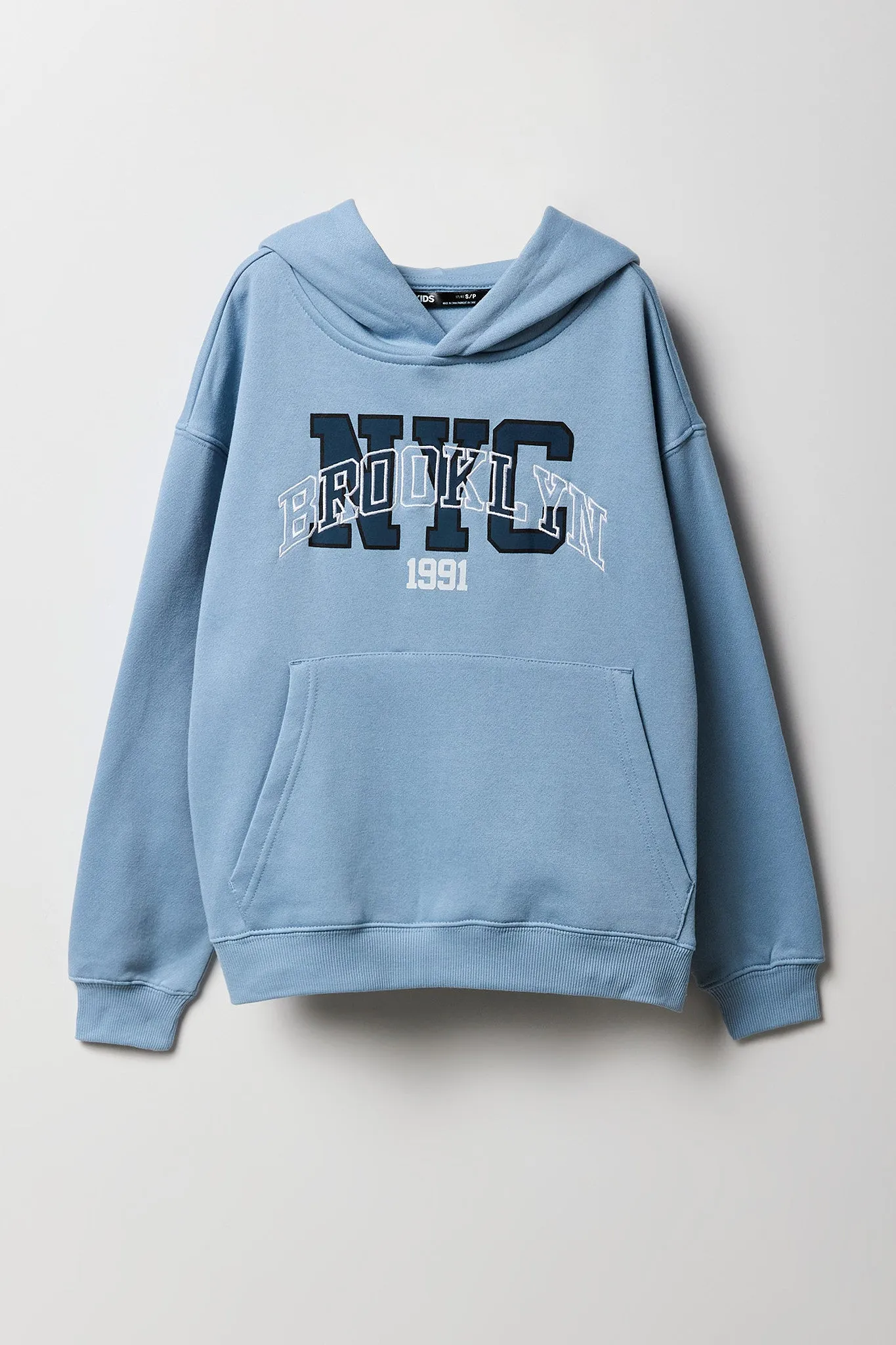 Boys City Graphic Fleece Hoodie sold by Urban Planet