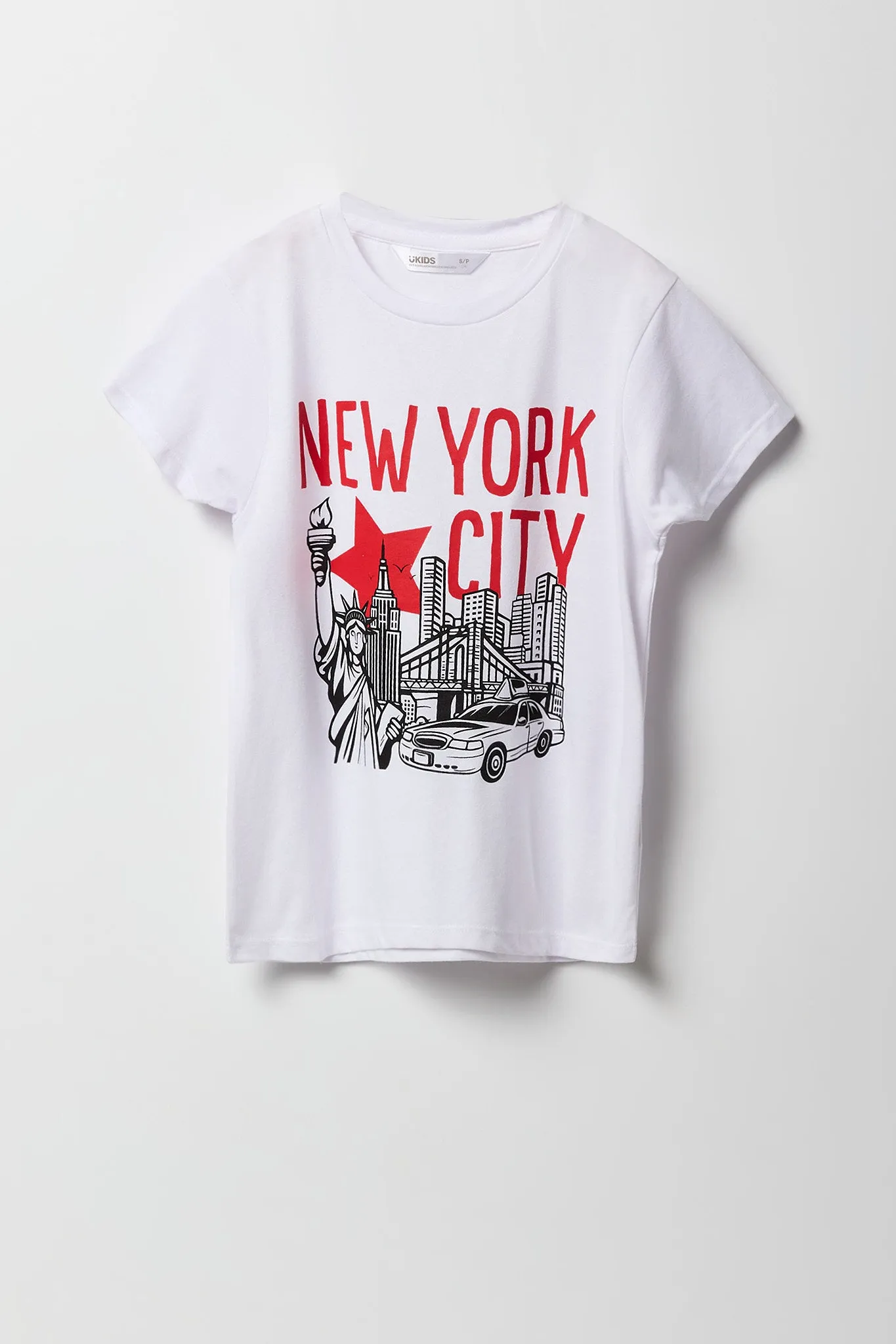 Girls New York City Graphic T-Shirt sold by Urban Planet