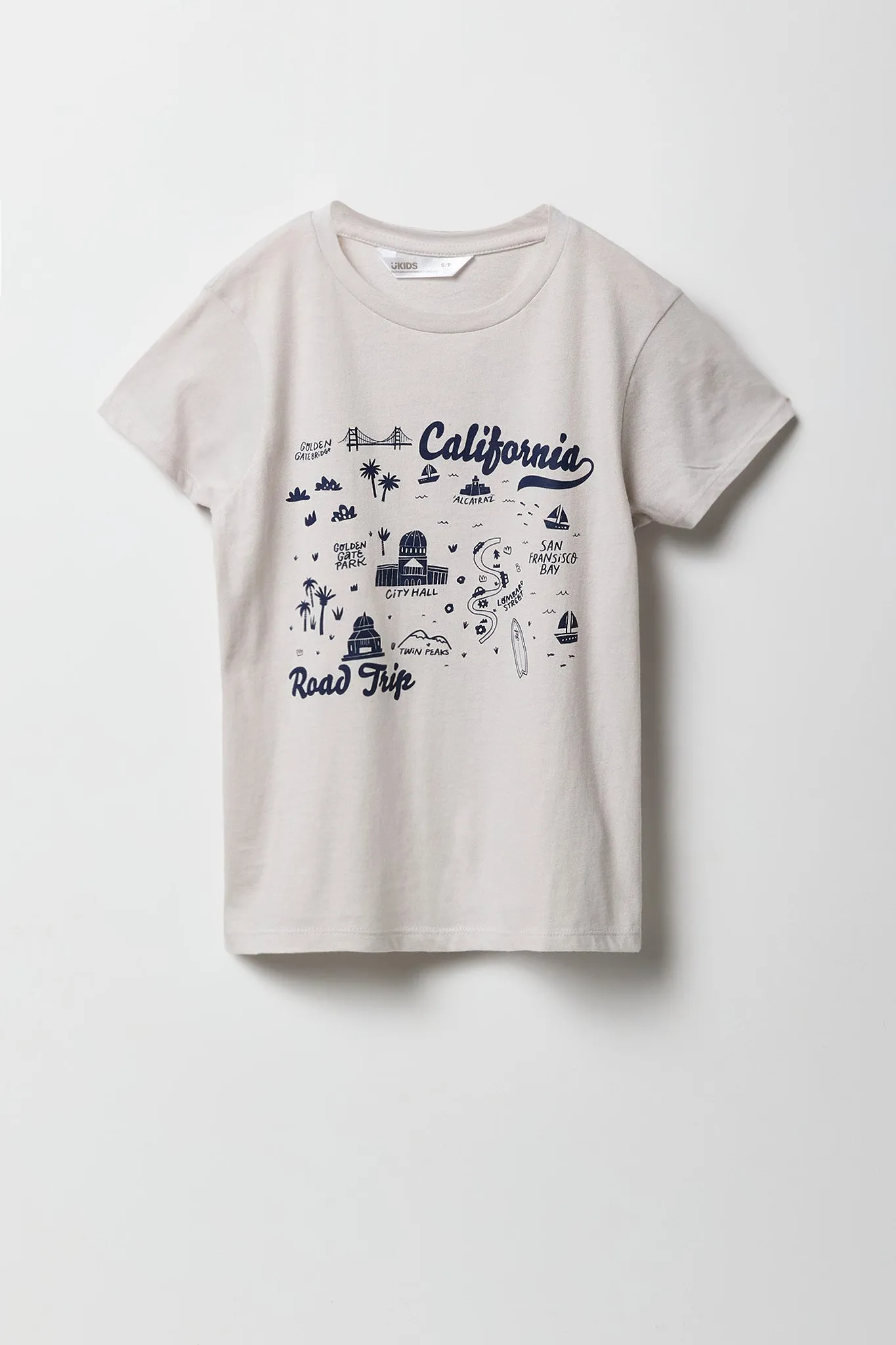 Girls Cali Road Trip Graphic T-Shirt sold by Urban Planet