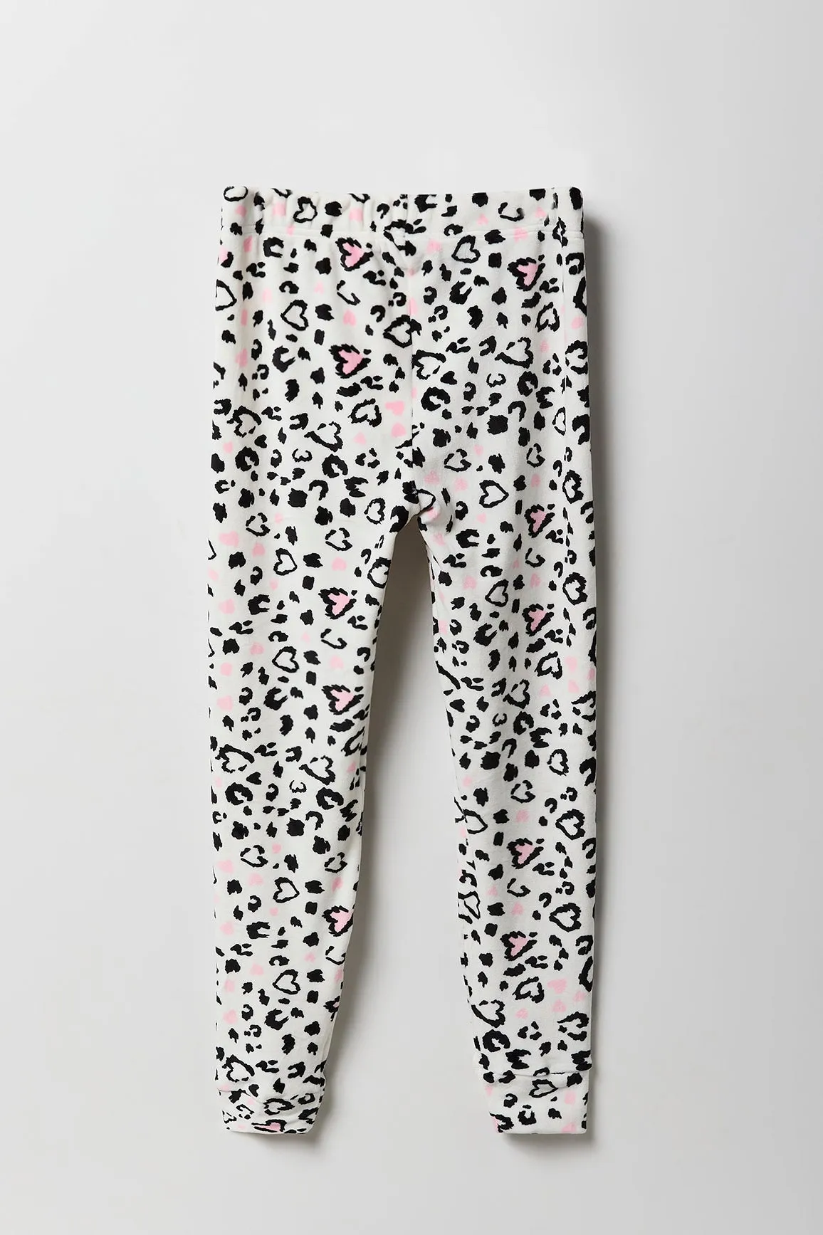 Girls Printed Plush Pajama Pant sold by Urban Planet product image thumbnail 4