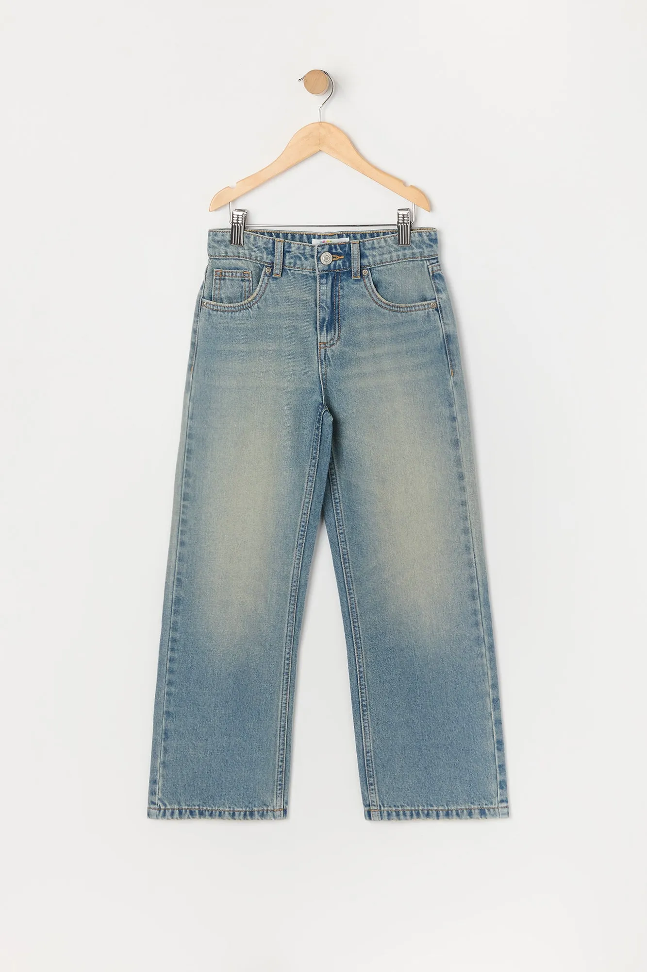 Girls Low Rise Baggy Jean sold by Urban Planet product image thumbnail 3