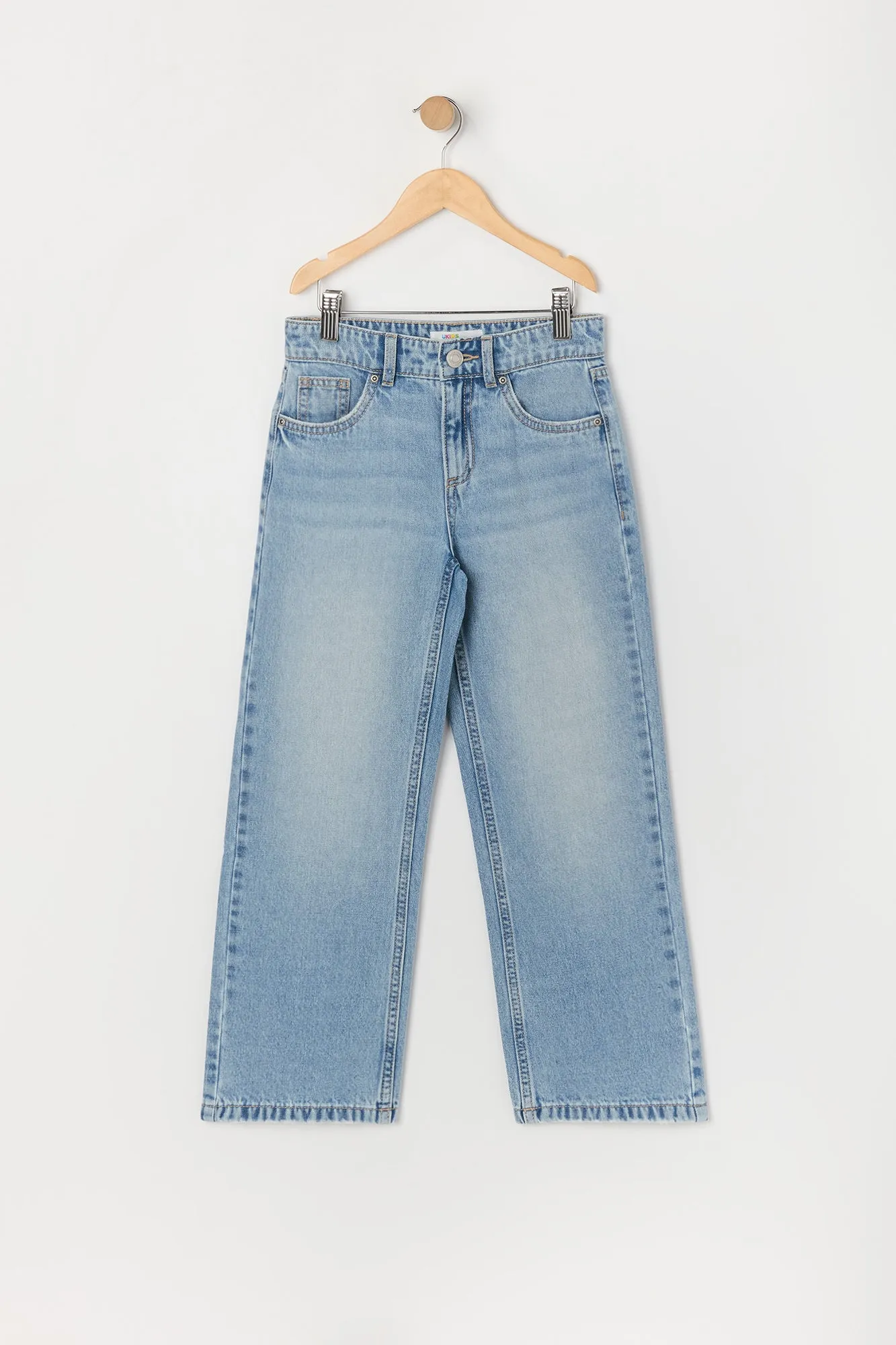 Girls Low Rise Baggy Jean sold by Urban Planet
