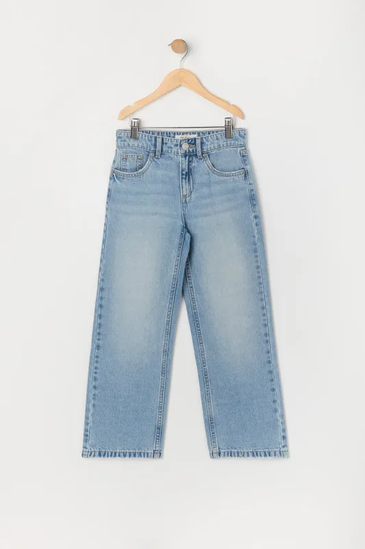 Jean baggy taille basse pour filles sold by Urban Planet