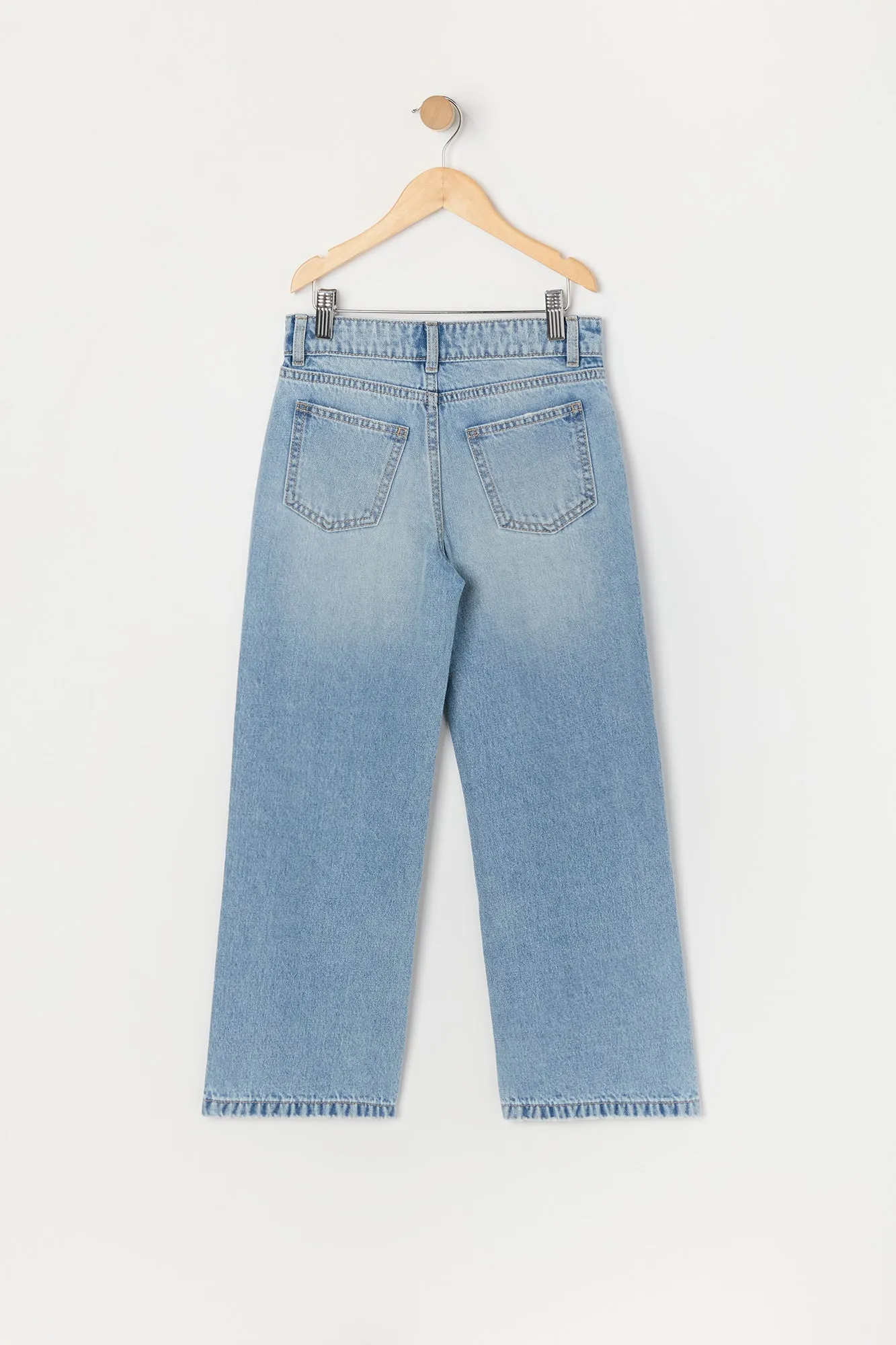 Jean baggy taille basse pour filles sold by Urban Planet product image thumbnail 2