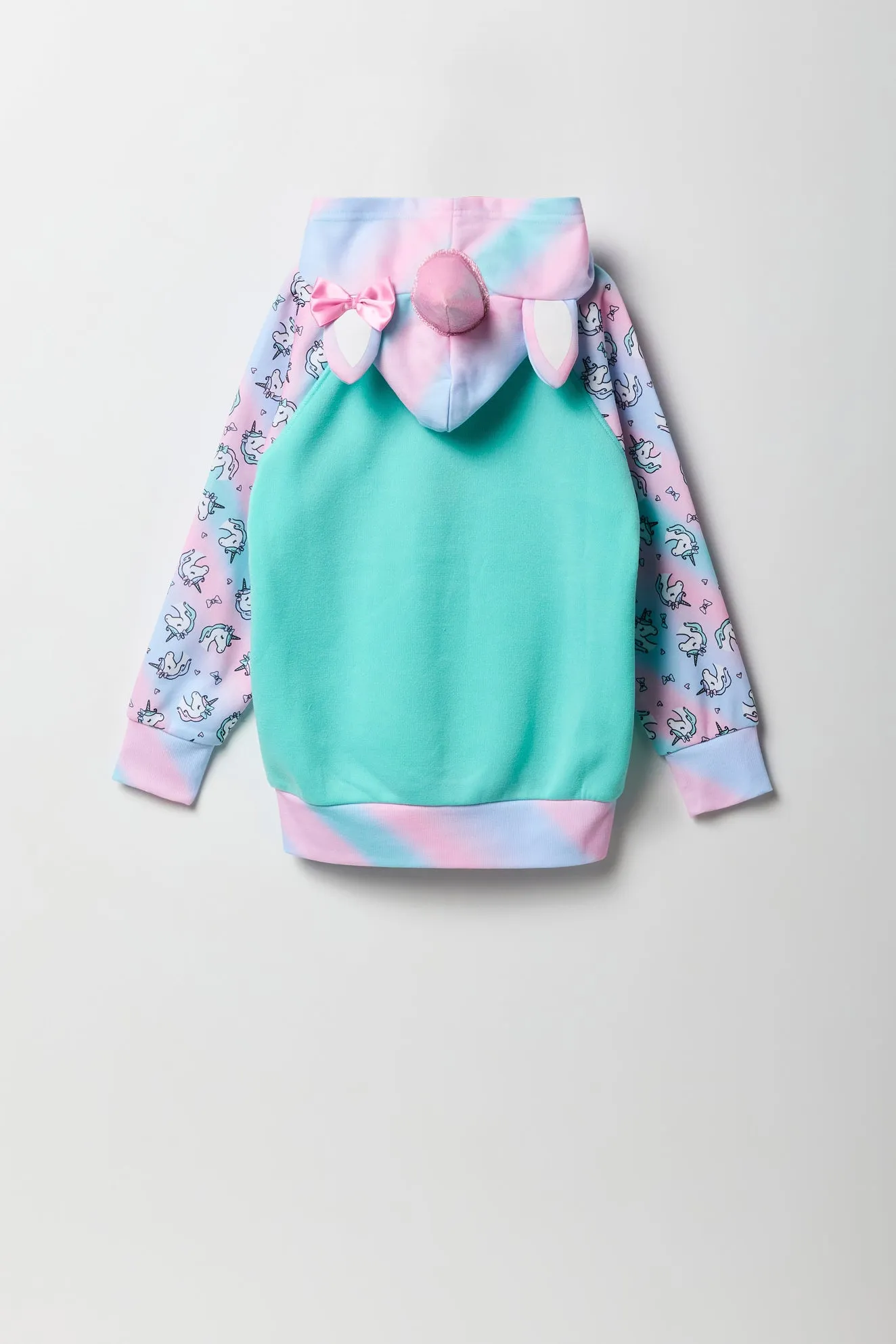 Girls Unicorn Character Hoodie sold by Urban Planet product image thumbnail 3