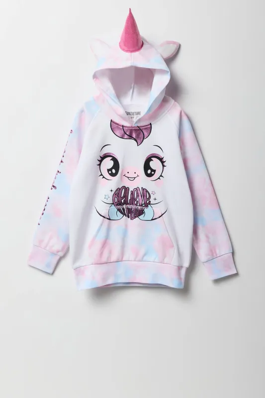 Girls Magic Unicorn Character Hoodie sold by Urban Planet